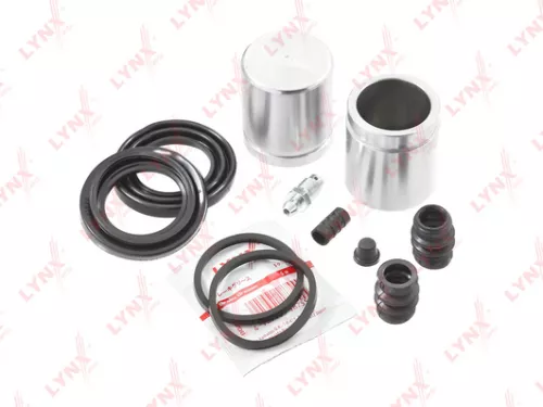 LYNXAUTO Brake caliper repair kit with piston, front (Mando, d43mm) (BC-6200)