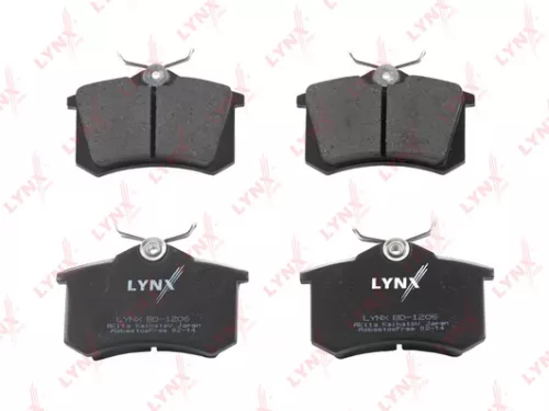 LYNXAUTO Disc brake pads, rear (BD-1206)