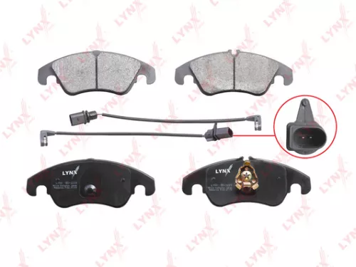 LYNXAUTO Disc brake pads, front (BD-1219)