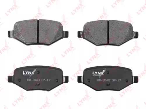 LYNXAUTO Disc brake pads, rear (BD-3040)