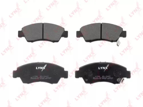 LYNXAUTO Disc brake pads, front (BD-3407)