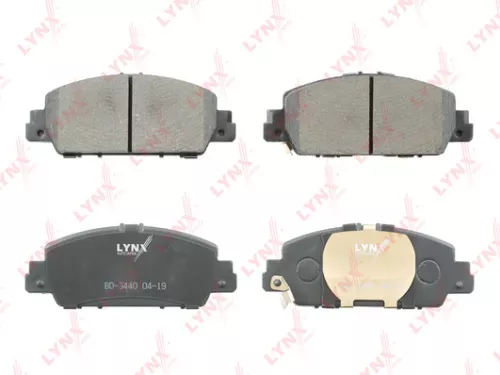 LYNXAUTO Disc brake pads, front (BD-3440)