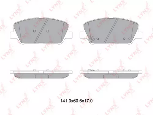LYNXAUTO Disc brake pads, front (BD-3631)