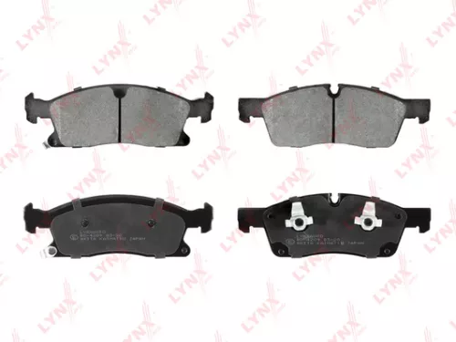 Disc brake pads, front