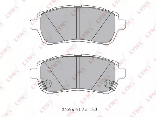 LYNXAUTO Disc brake pads, front (BD-5123)