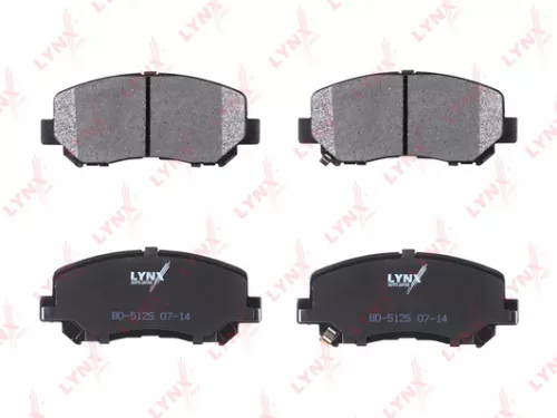 Disc brake pads, front