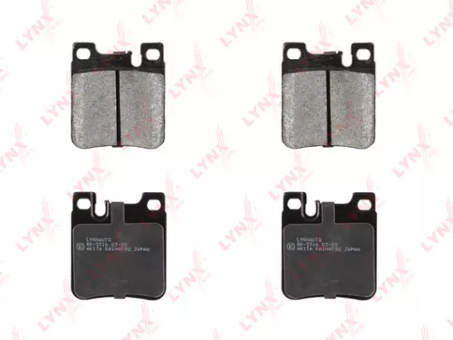LYNXAUTO Disc brake pads, rear (BD-5316)