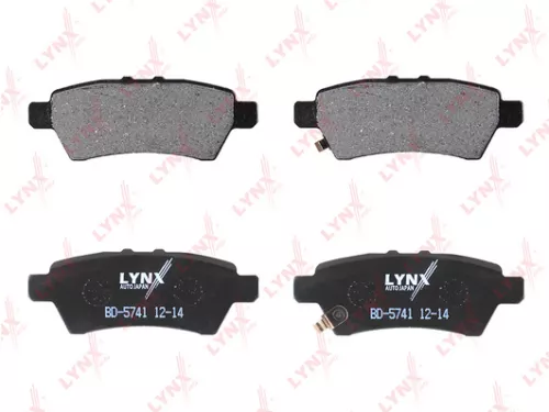 LYNXAUTO Disc brake pads, rear (BD-5741)