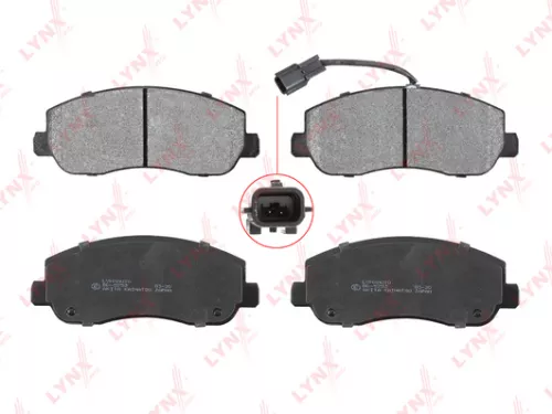 LYNXAUTO Disc brake pads, front (BD-5753)