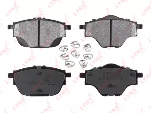 LYNXAUTO Disc brake pads, rear (BD-6116)