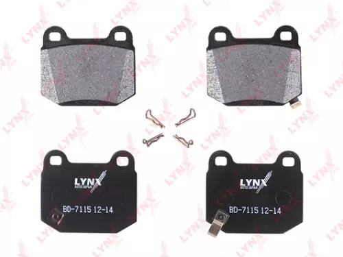 LYNXAUTO Disc brake pads, rear (BD-7115)