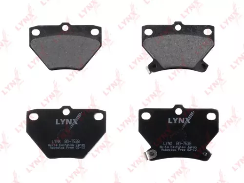 LYNXAUTO Disc brake pads, rear (BD-7538)