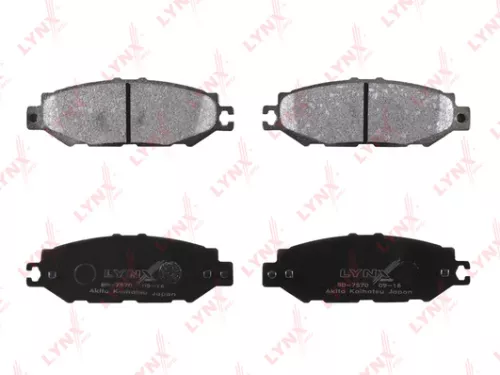 LYNXAUTO Disc brake pads, rear (BD-7570)