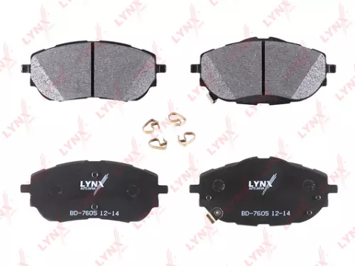 LYNXAUTO Disc brake pads, front (BD-7605)