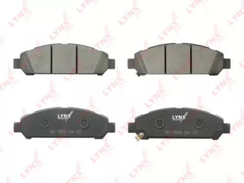 LYNXAUTO Disc brake pads, front (BD-7609)