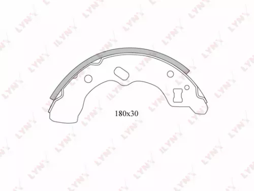 LYNXAUTO Brake shoes (BS-5102)