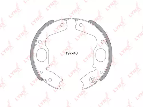 LYNXAUTO Brake shoes (BS-5505)