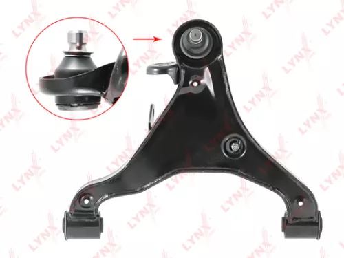 Control arm, front, lower, left