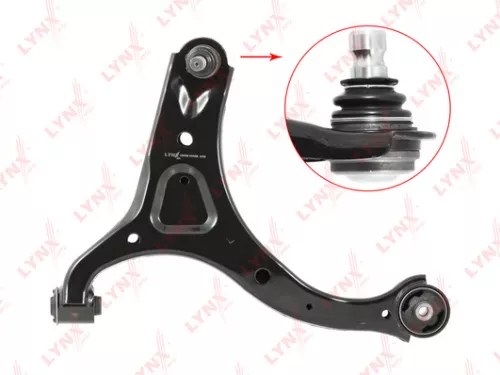 LYNXAUTO Control arm, front, lower, left (C5348L)
