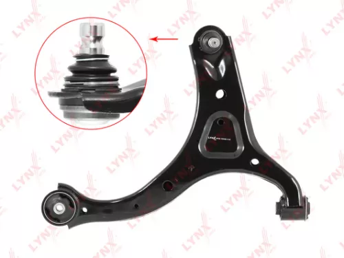 LYNXAUTO Control arm, front, lower, right (C5348R)