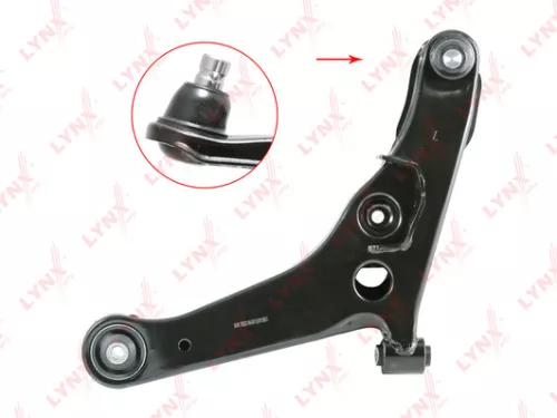 Control arm, front, lower, left