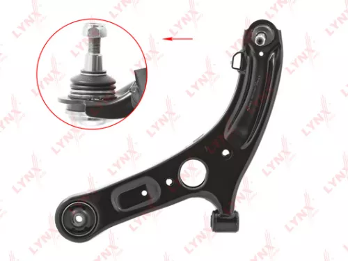 LYNXAUTO Control arm, front, lower, left (C5527L)