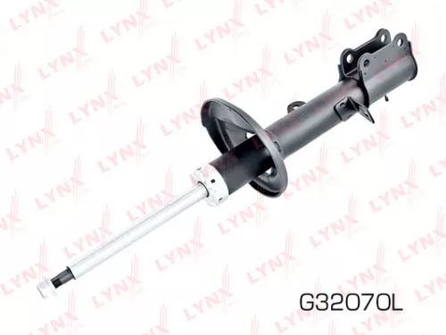 Shock absorber strut gas, left, rear