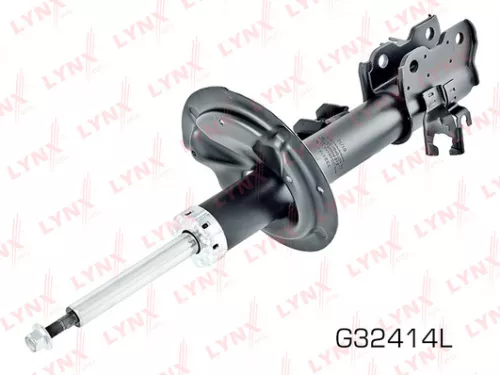 LYNXAUTO Shock absorber strut gas, left, front (G32414L)