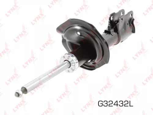 Shock absorber strut gas, left, front