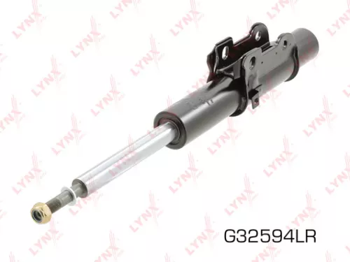 LYNXAUTO Shock absorber strut, gas, front (G32594LR)