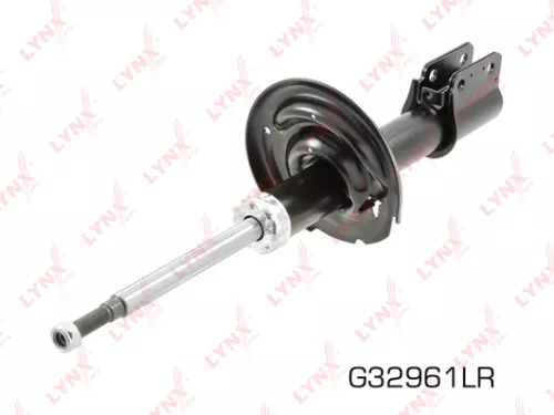 LYNXAUTO Shock absorber strut, gas, front (G32961LR)