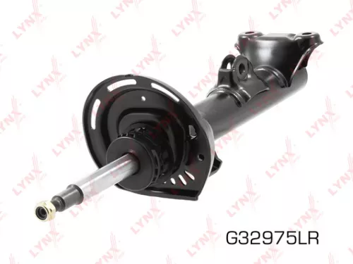 LYNXAUTO Shock absorber strut, gas, front (G32975LR)