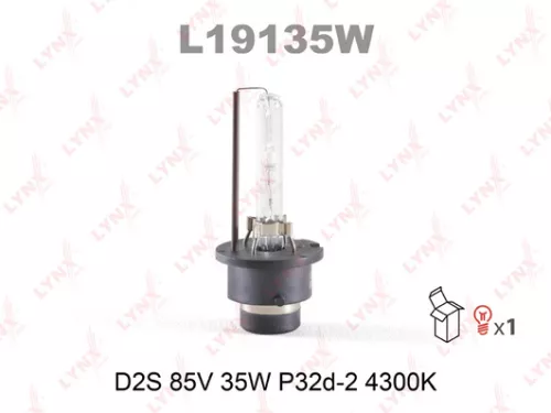 LYNXAUTO Xenon lamp (D2S 85V 35W P32d-2 4300K) (L19135W)