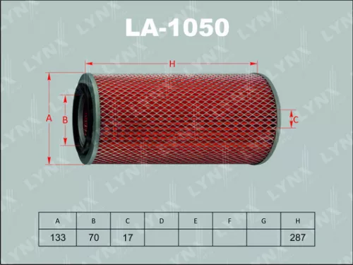 LYNXAUTO Air filter (LA-1050)