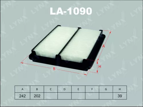 LYNXAUTO Air filter (LA-1090)