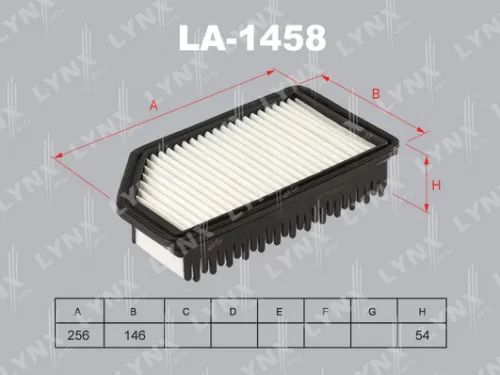 LYNXAUTO Air filter (LA-1458)