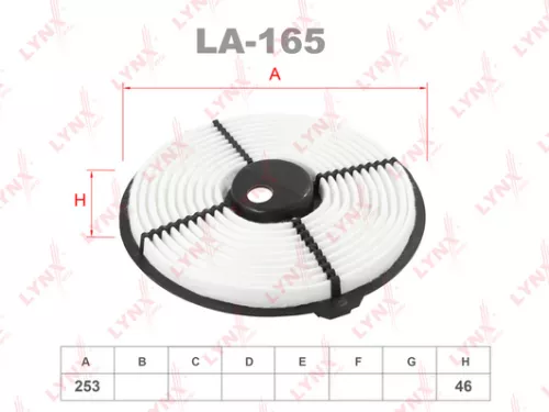 LYNXAUTO Air filter (LA-165)