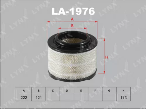 LYNXAUTO Air filter (LA-1976)