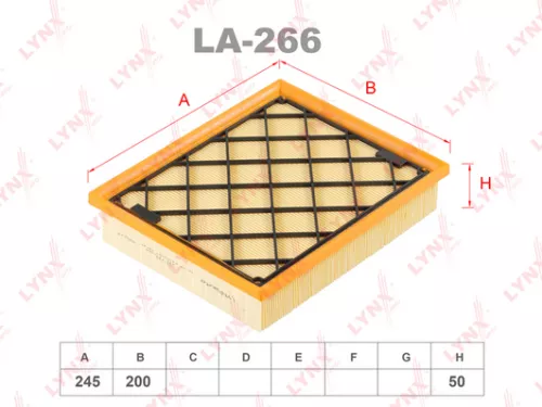 LYNXAUTO Air filter (LA-266)