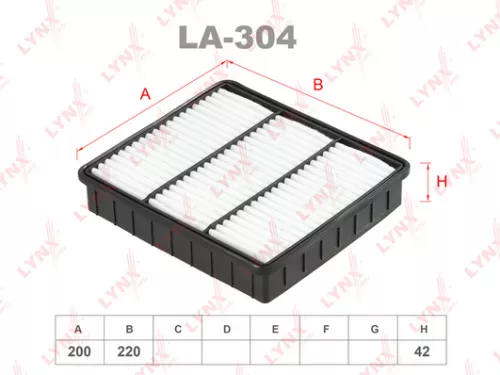 LYNXAUTO Air filter (LA-304)