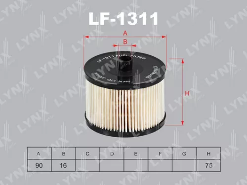 LYNXAUTO Fuel filter (LF-1311)