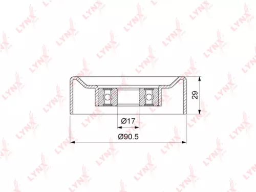 Tensioner Pulley, poly v-belt